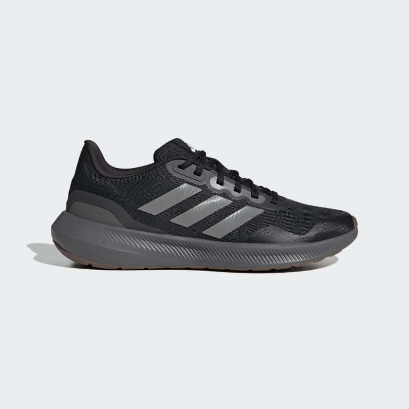 Gray and black adidas on sale shoes